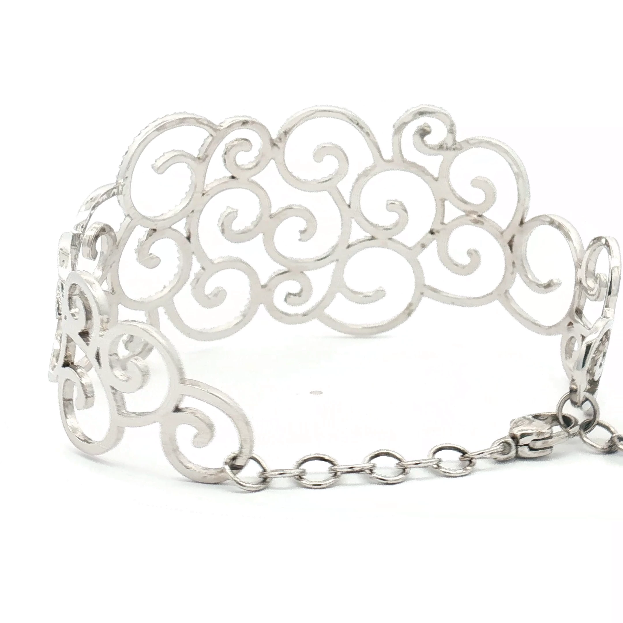 Braçalet elegant amb diamants 2